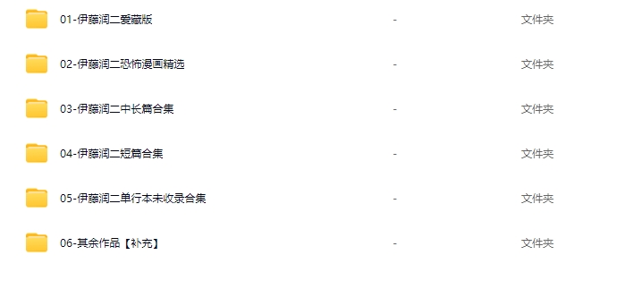 图片[2]-《伊藤润二作品合集》伊藤润二创作 PDF版电子漫画【01-44部合集】 - MHT66漫话堂-MHT66漫话堂